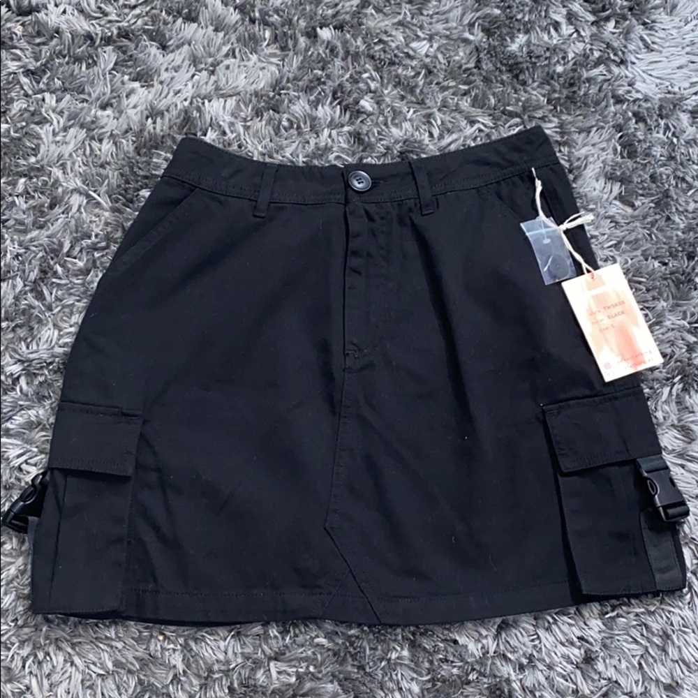 Black Skater Skirt